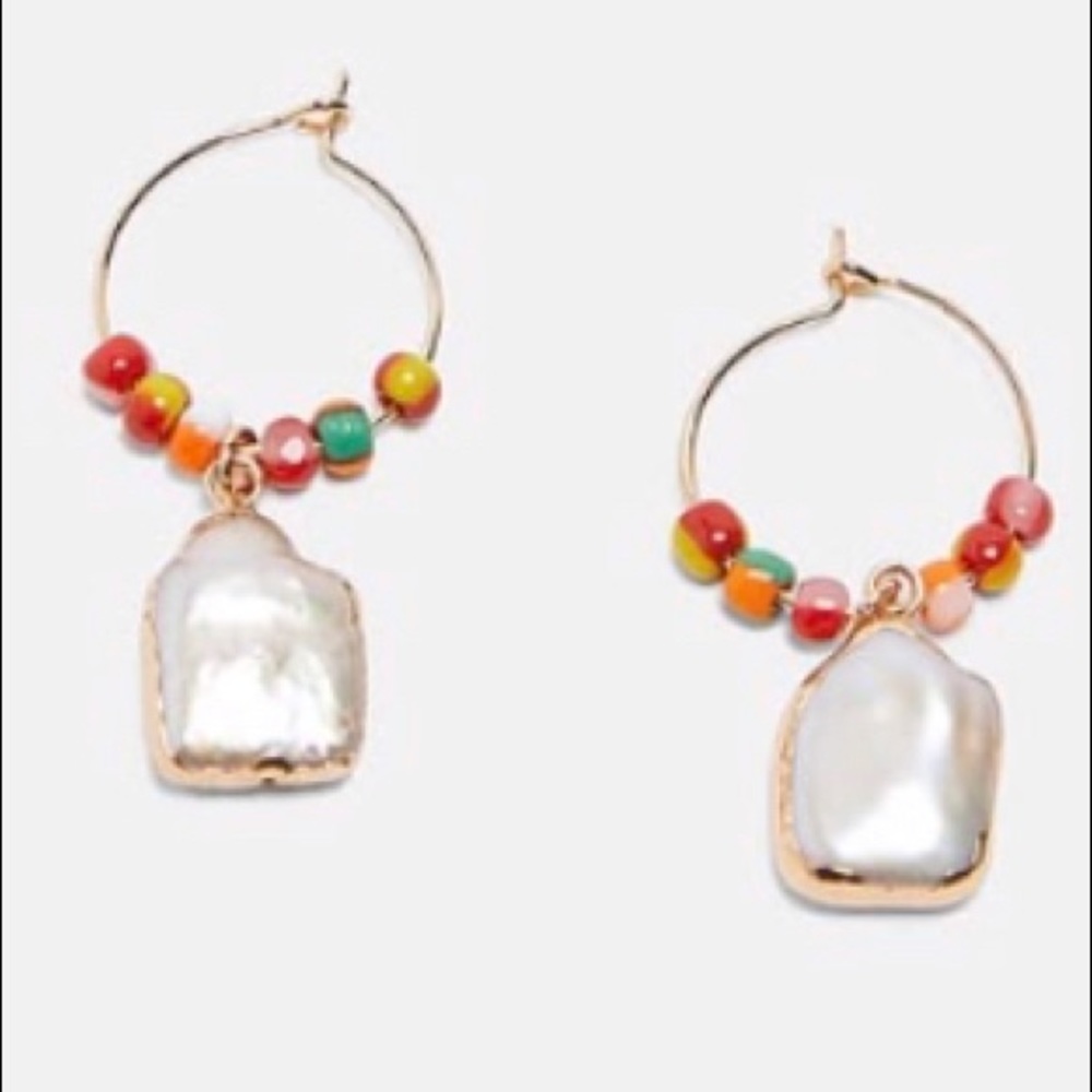 ISO ZARA BEADED EARRINGS